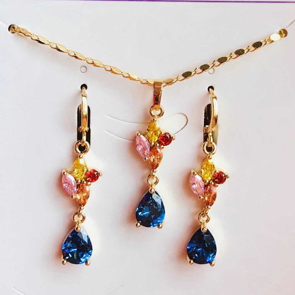 Stylish Cubic Zircon Jewelry Set